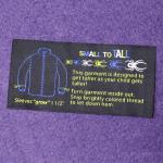 Sew In Fabric Name Tags Cotton Satin For Clothing Apparel Tags