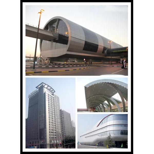 48IN 96IN Brushed Aluminum Composite Panel Decorative Exterior Sheet Cladding