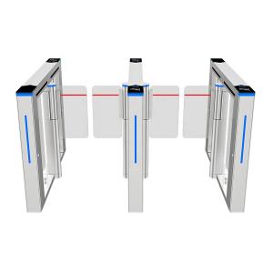 Quality Swing Speed Gate Turnstile Anti Crush Optical Face Recognition Turnstiles for sale