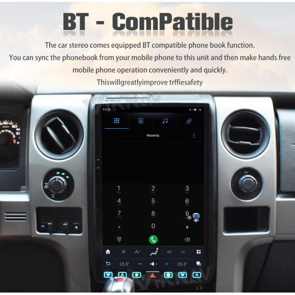 Android 13 Car Multimedia Player Radio For Ford Raptor F150 09-12 8+128G Head Unit Touch Screen Carplay