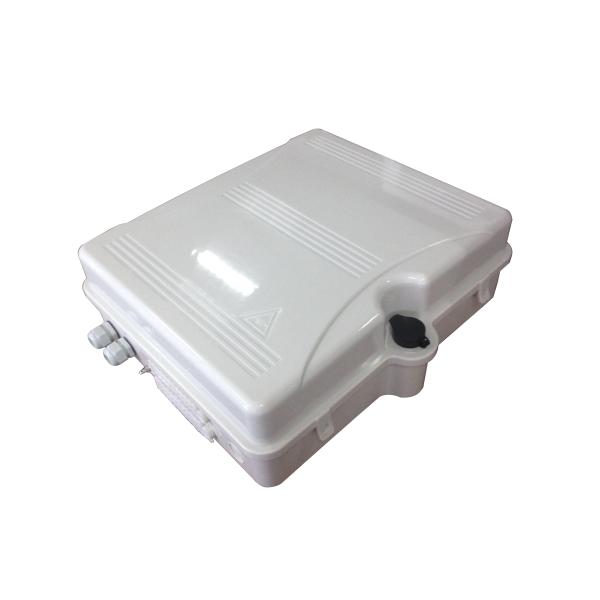 ABS Plastic FTTH Fiber Optic Terminal Box , 48 Port FTTH Distribution Terminal Box