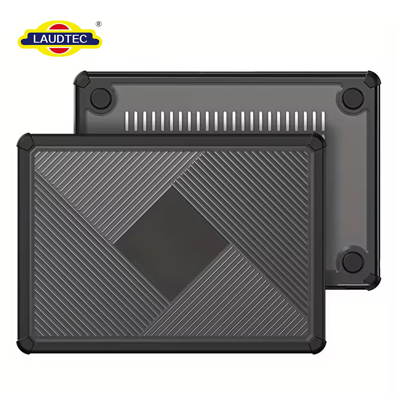 LAUDTEC Shockproof Hard Laptop Protective Case Heat Dissipation Ventilated Cover Anti-drop for MacBook 15.3 13.6 Inch Notebook