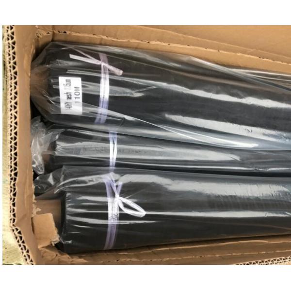 waterproof Black Polyester Filter Mesh Screen / Wire Cloth 120 Micron