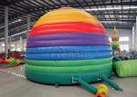 Colorful KTV party castle inflatable bounce house music house inflatable castle