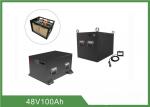 48V 100AH / 200AH Marine Rv Deep Cycle Battery Iron Case Material