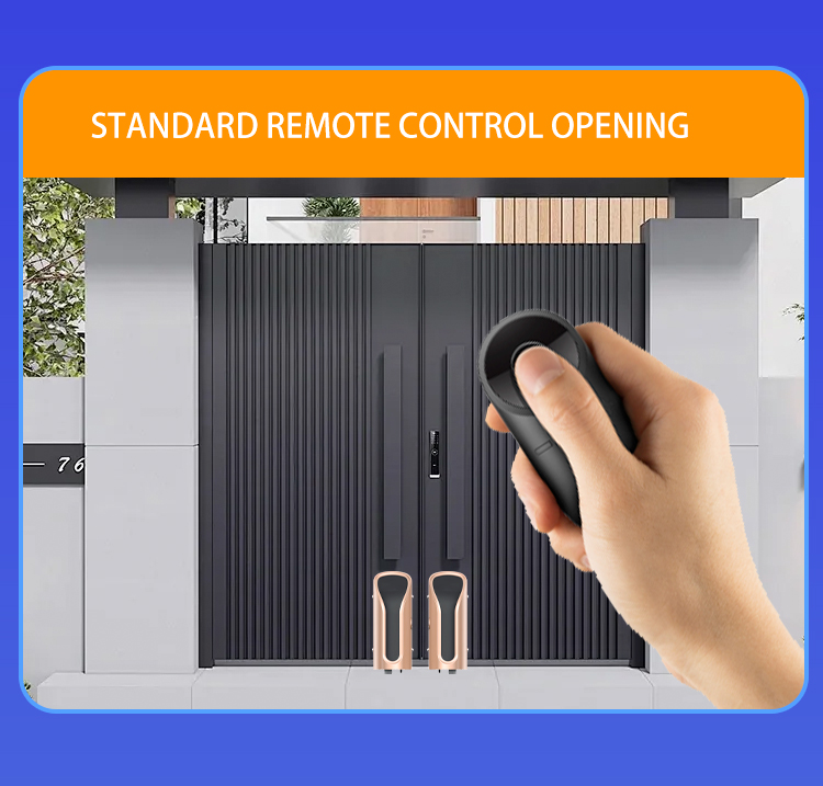 Self Installable Rolling Door Operator Ground Mounted With Switch Motor Remote Control Key Card Access
