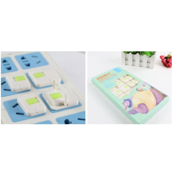 Proof Electric Cute Power Socket Cover For Child / Baby Safety Protector