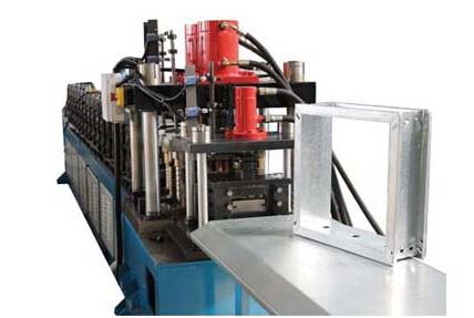 Buy VCD Damper / Door Frame Roll Forming Machine , Rollforming Machinery at wholesale prices