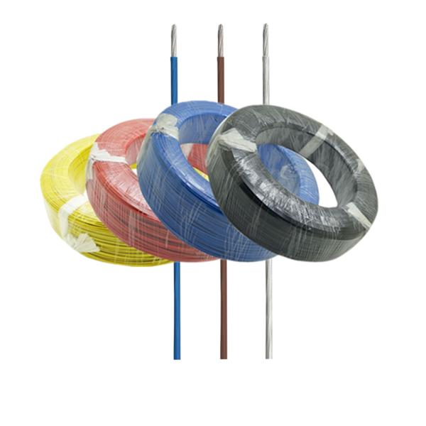 Fluoroplastics High Temperature Electrical Wire Silver Coated 600V