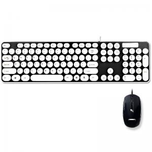 Quality colorful chocolate wireless keyboard and mouse combo for sale