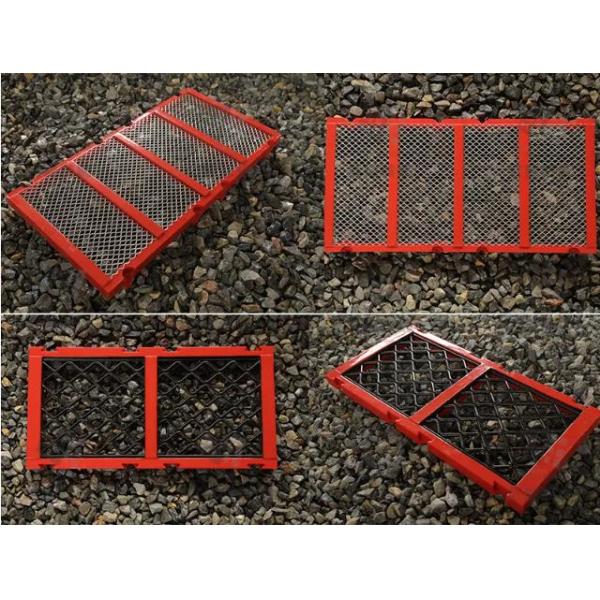 D Type Self Cleaning Wire Mesh Reduced Blinding Pegging For Sand Gravel