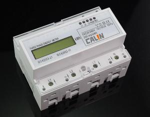 China Class 1S Accuracy Din Rail Power Meter RTU Protocol 3 Phase Power Meter on sale