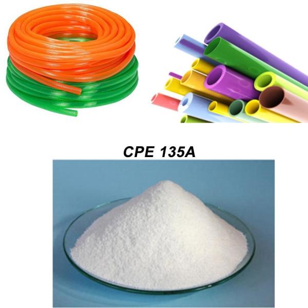 Elastic Polymer Chlorinated Polyethylene 135A Weather Resistance