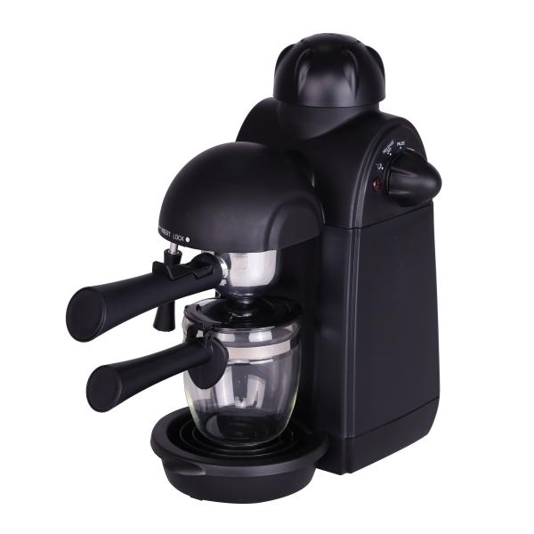 Plastic Coffee Steam Espresso Machine , 5 Bar 4 Cup Coffee Maker