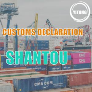 General Cargo Customs Declaration Service In Shantou With Labeling Packing