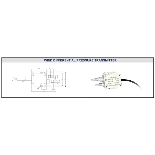 1kpa Differential Pressure Transmitter Differential Level Sensor For Measuring Transmitter