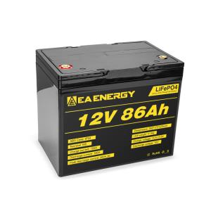 12V 85Ah Deep Cycle LiFePO4 Battery 1088Wh Lithium Iron Phosphate