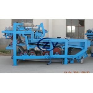 China Tapioca Fiber Belt Filter Press Dewatering Low Power Consumption 380v 50hz on sale