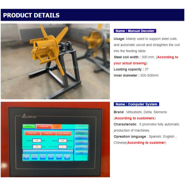 Steel Sheet Slat Roller Shutter Door Roll Forming Machine Building Material