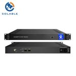 Hotel TV Solution IP To DVB T Modulator With QPSK 16QAM 64QAM Constellation