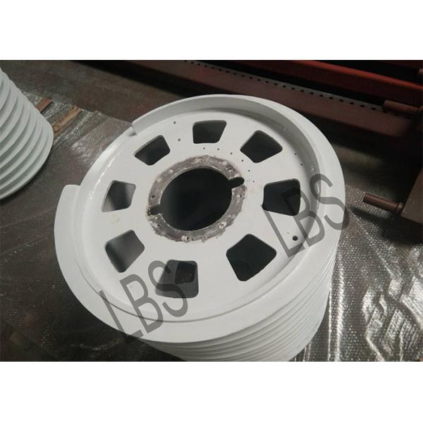 Durable Wire Rope Winch Drum LBS Grooved Machining For Storage Ropes
