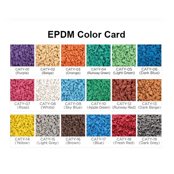 IAAF Certified Permeable Running Track with Elastic Layer for School Stadium and Athletic Track Construction