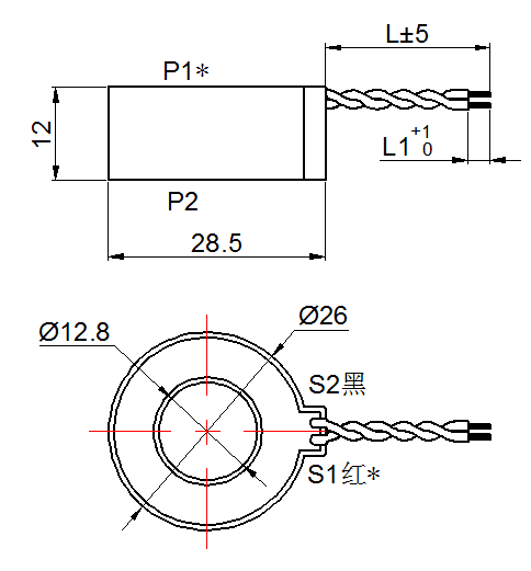 Zero Phase CT zct strong insulation ability 10 - 400mA current ratio output 5 - 500mV