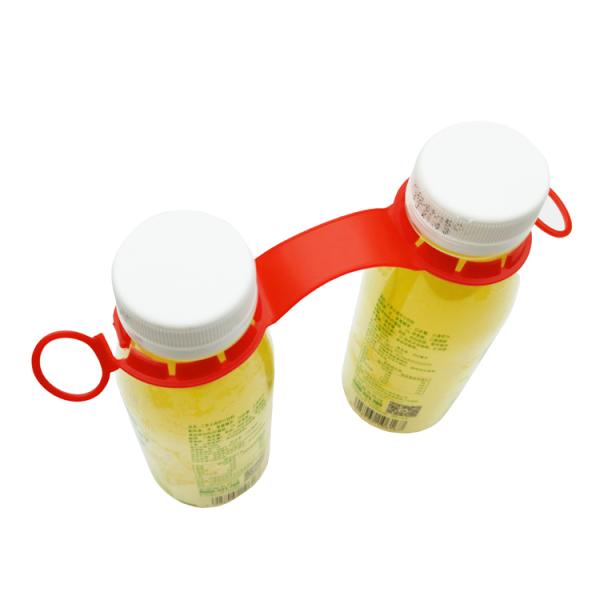 HDPE Plastic Bottle Handles With 2 Pack Design For 38mm Diameter Bottle Neck Holder