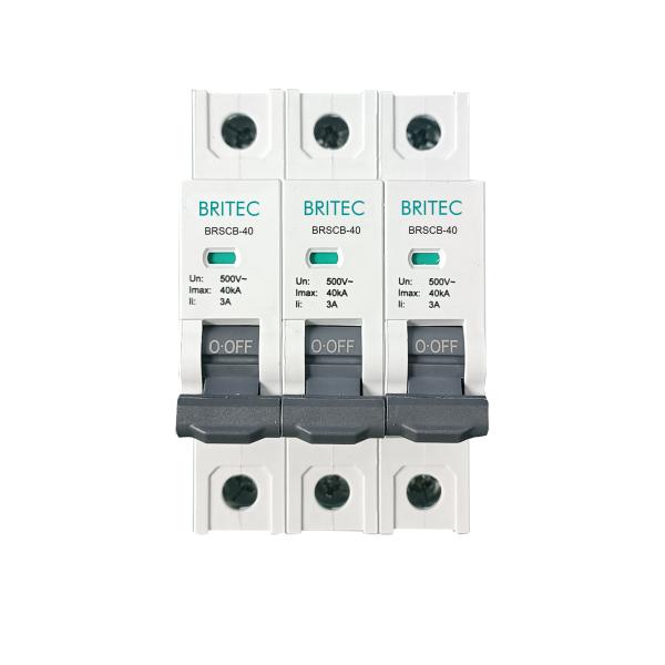 BRSCB-40 3P OEM ODM SPD Surge Protection Device Back Protector Spd Backup Protector
