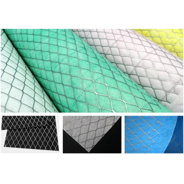 Merv 8-14 Polyester Fiber Pre Filter Laminated Mesh Air Filter Media Customized