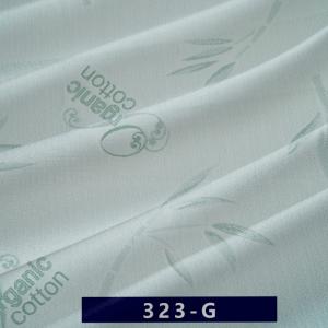 Quality 2.15m Green Mattress Ticking Fabric By The Yard Customized Pattern for sale