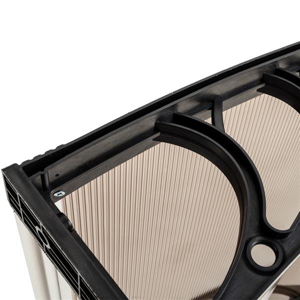 Safe PC Door Canopy , Gazebo Polycarbonate Canopy Environment Friendly