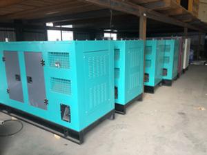 Quality Low Maintenance Silent Generator Set ISO For Hospital Backup Power Source for sale
