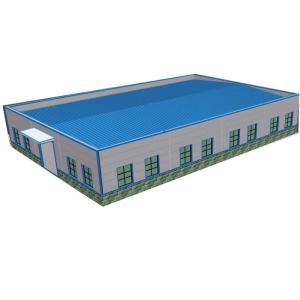 China Modern Light Steel Structure Warehouse Building Professional ISO 9001 on sale