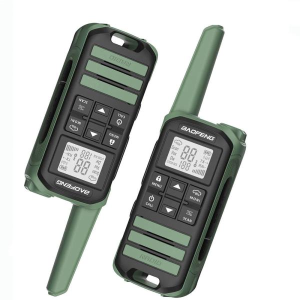 FR-22A Portable Walkie Talkie with 5W Output Power 1500mAh Battery and 400-470MHz Frequency Two Way Radio