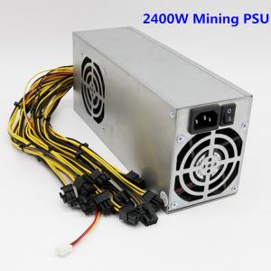Quality High Power Server Power Supply 2400 watt 10x6PIN  GPU Machine Two 8-centimeter power supply conector for sale