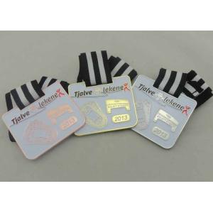 Quality Tjalve Lekene Enamel Medal Zinc Alloy , Gold / Silver Plating for sale