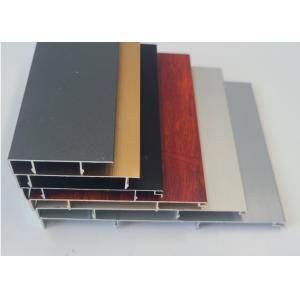 Quality Anti Shedding 6063 6063A Aluminum Door Frame Profile Powder Coated for sale