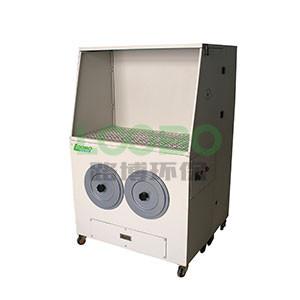 Buy Downdraft Workbench for grinding/polishing work condition with dust collection and purifier system at wholesale prices