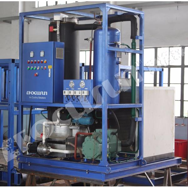 5 Ton Ice Tube Making Machine with Refcomp Compressor and Video Outgoing-Inspection