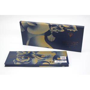 Paper Empty Small Magnetic Makeup Palette Laminated With Sleeve