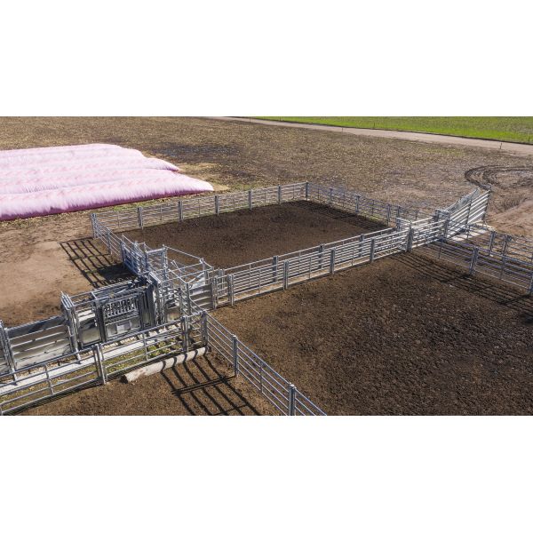 Rust Resistant Sheep Panel Fence Featuring Welded Wire Mesh and Sturdy Frame Perfect for Outdoor Livestock Management