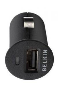 Quality Belkin 5V Black Micro Belkin USB Car Charger For iPhone iPad iPod Nokia Samsung Galaxy for sale