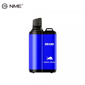 Quality Baked Finish Energy Drinks 6000 Puffs Disposable Vape 5% Nicotine 1.0Ω for sale