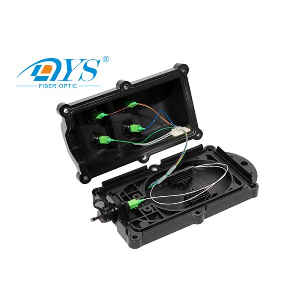 4 Port FTTH Outdoor Fiber Optic Distribution Box IP68