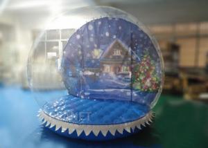 Quality PVC Inflatable Snow Globe Yard Decoration For Advertising 3 Years Warranty for sale