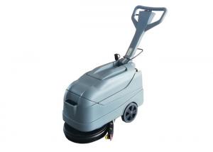 Quality Industrial Wood Floor Cleaning Machine / Battery Powered Floor Sweeper for sale