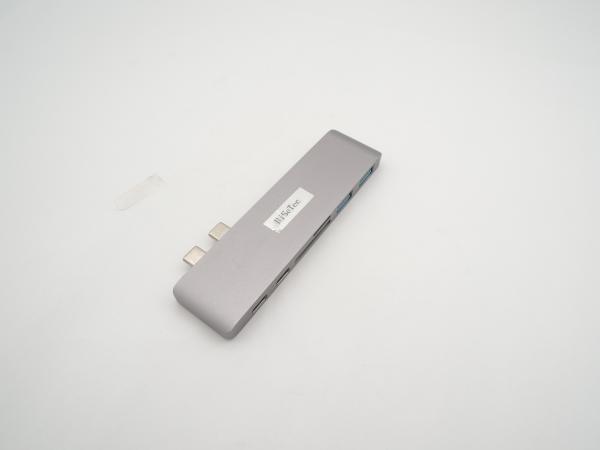 6 IN 1 SD TF Card Reader Thunderbolt 3 Multiport Usb C Hub