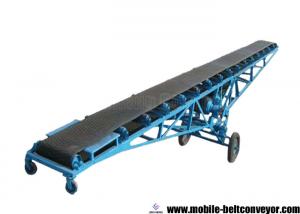 Quality Loading Bulk Portable Belt Conveyor Systems , Light Portable Belt Conveyors For Bulk Materials for sale