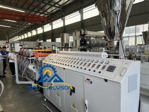 Quality 1200mm PVC Foam Board Manufacturing Machine Production Line 350kg Per Hour for sale